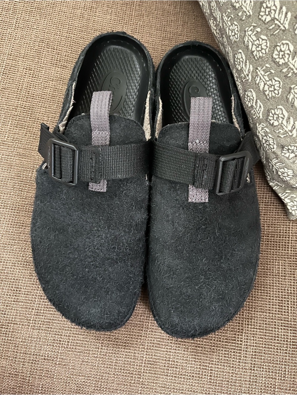 Chaco Black Paonia Clogs